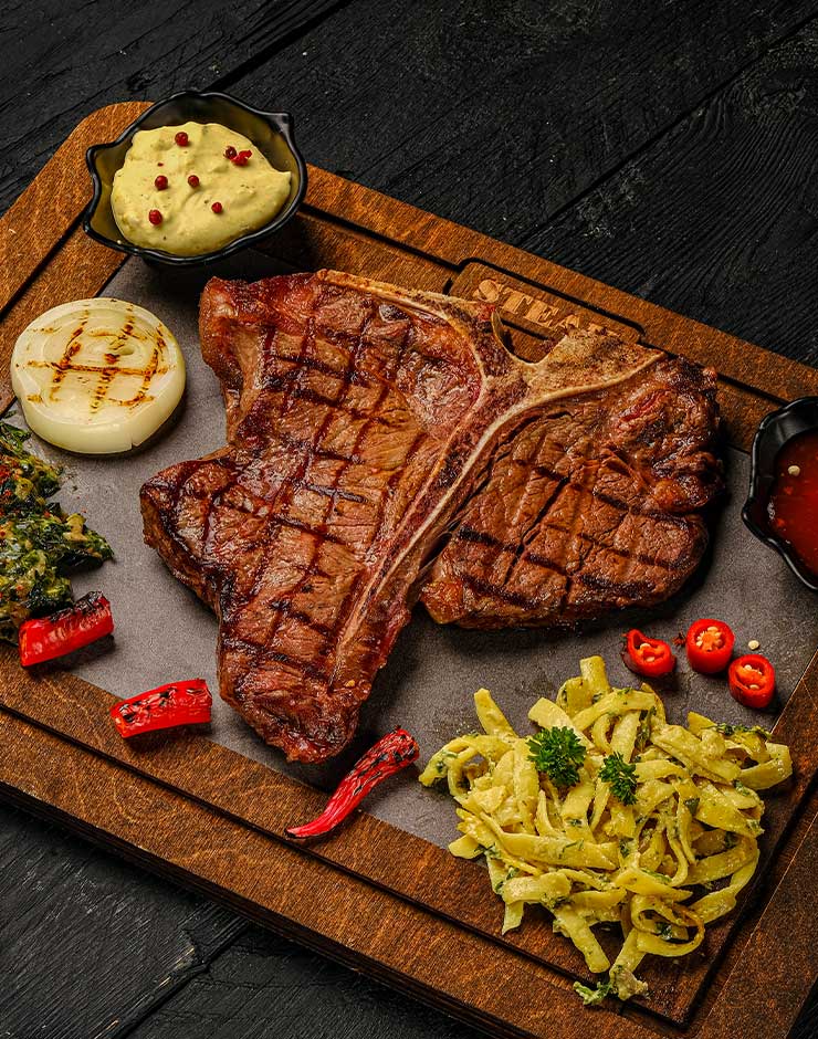 t-bone steak